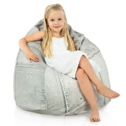 Fotoliu Puf L pentru copii - Material Imprimeu Premium – vedere 83
