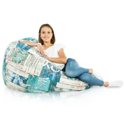 Fotoliu Puf XL Standard - Material Imprimeu Premium – vedere 95