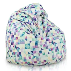 Fotoliu Puf - Material Imprimeu Premium