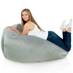 Fotoliu Puf XXL pentru adulți Gigant - Catifea Soft – vedere 39