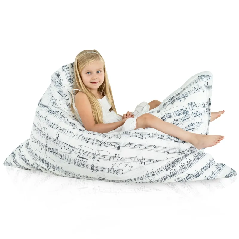 Pernă Puf de Podea Gigant XL pentru copii - Material Imprimeu Premium – vedere 90