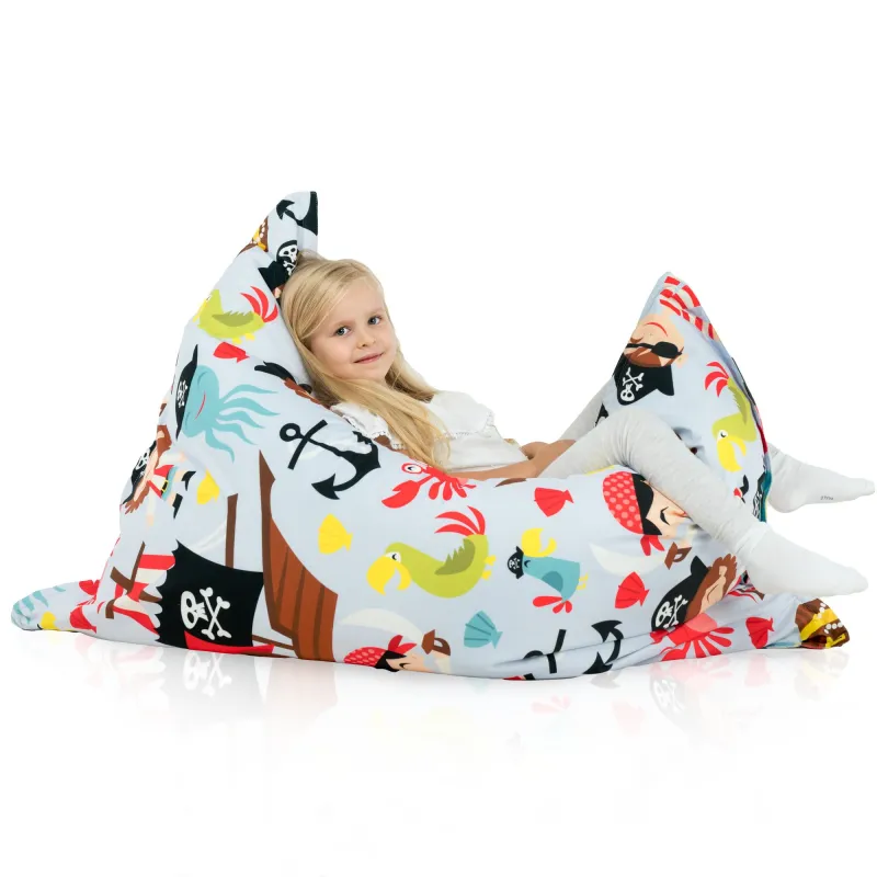 Pernă Puf de Podea Gigant XL pentru copii - Material Imprimeu Premium – vedere 95