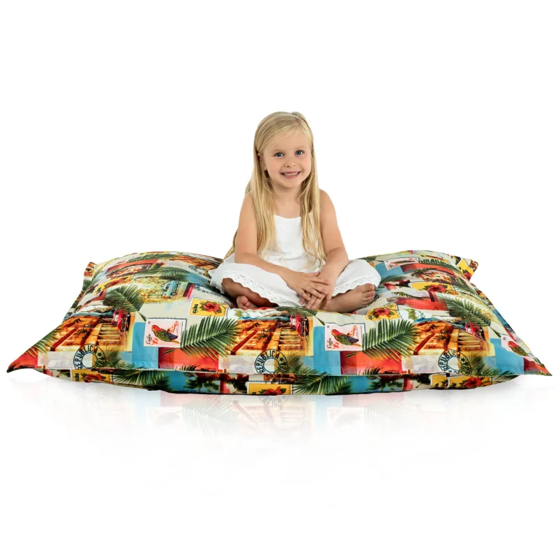 Pernă Puf de Podea Gigant XL pentru copii - Material Imprimeu Premium – vedere 91