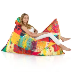 Saltea Puf de Podea XXL Gigant pentru adulți - Material Imprimeu Premium – vedere 65