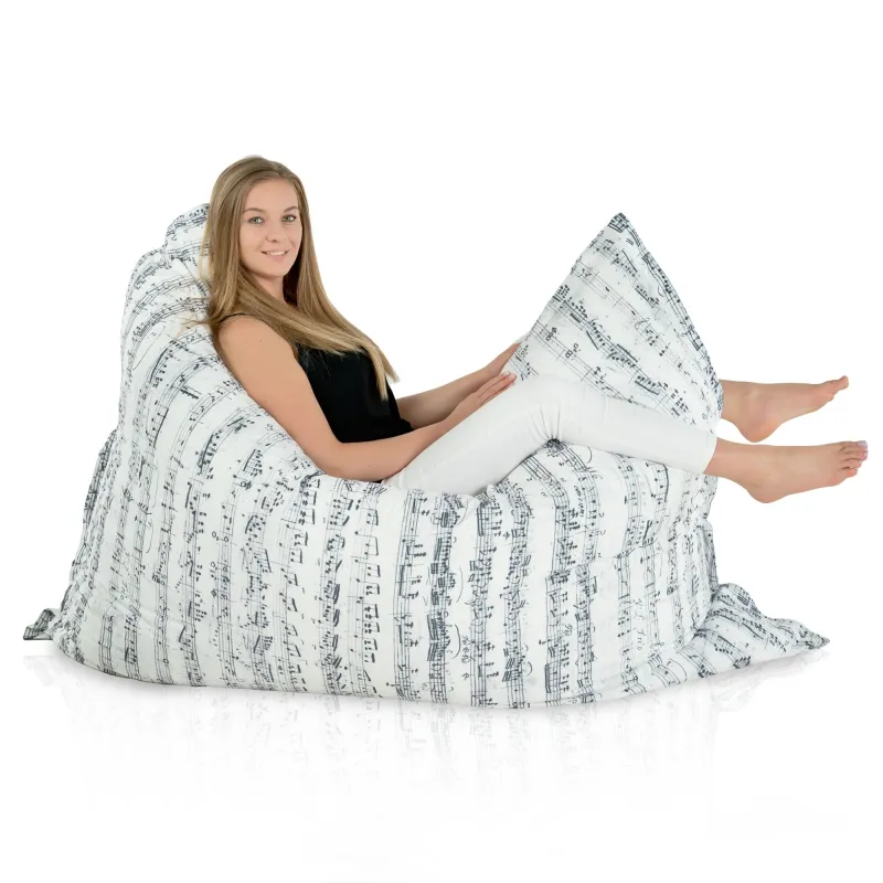 Saltea Puf de Podea XXL Gigant pentru adulți - Material Imprimeu Premium – vedere 69