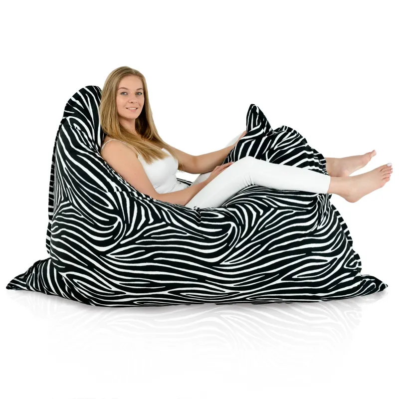 Saltea Puf de Podea XXL Gigant pentru adulți - Material Imprimeu Premium – vedere 63