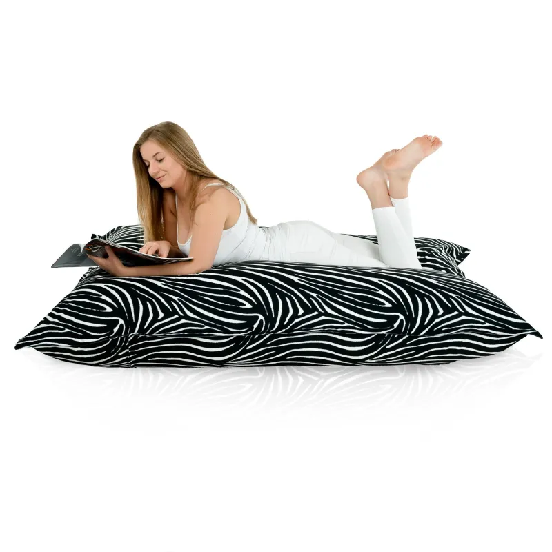Saltea Puf de Podea XXL Gigant pentru adulți - Material Imprimeu Premium – vedere 71
