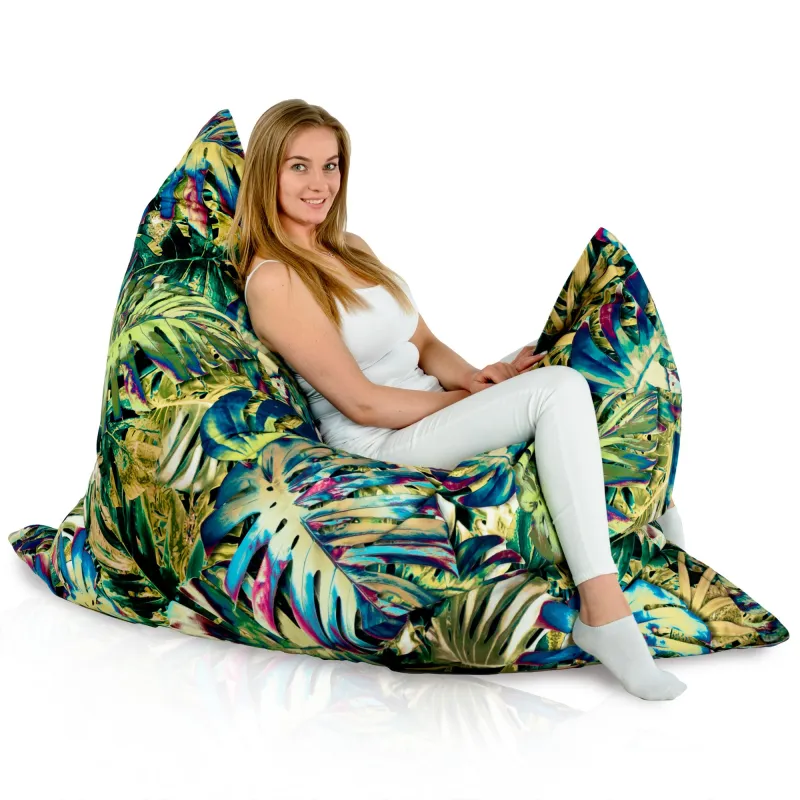 Saltea Puf de Podea XXL Gigant pentru adulți - Material Imprimeu Premium – vedere 56