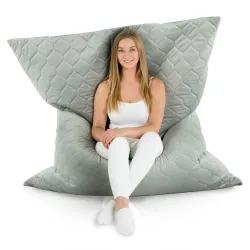 Saltea Puf de Podea XXL Gigant pentru adulți - Catifea Soft – vedere 36