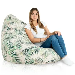 Fotoliu Puf tip Pară XXL Drop - Material Imprimeu Premium – vedere 51