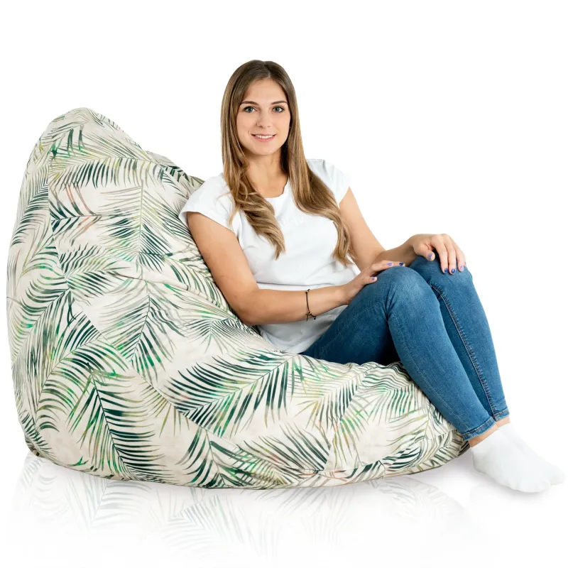 Fotoliu Puf tip Pară XXL Drop - Material Imprimeu Premium – vedere 51