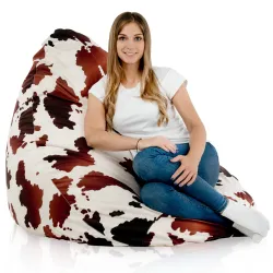 Fotoliu Puf tip Pară XXL Drop - Material Imprimeu Premium – vedere 74
