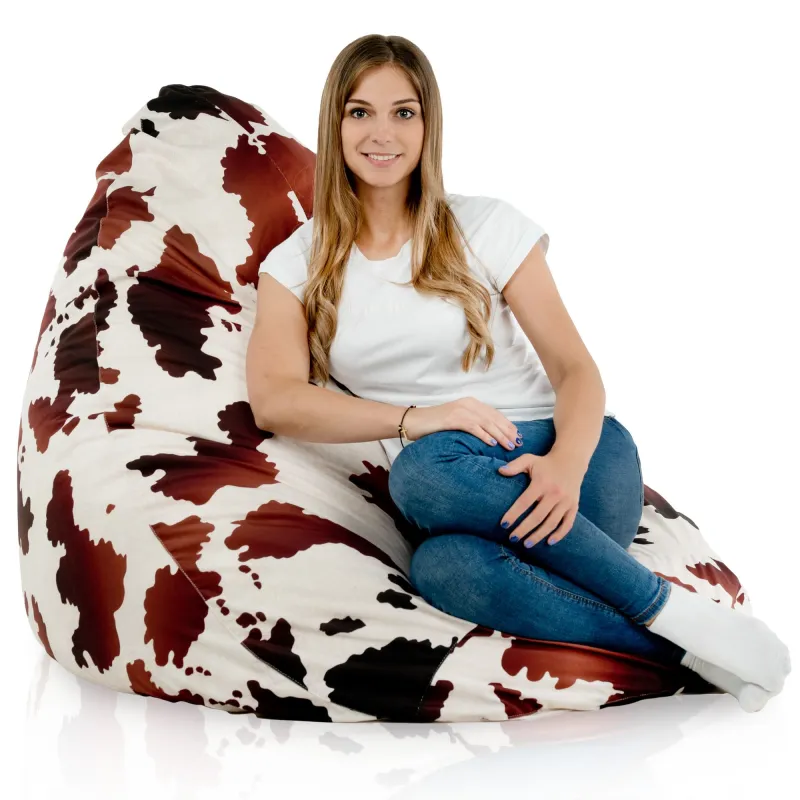 Fotoliu Puf tip Pară XXL Drop - Material Imprimeu Premium – vedere 74