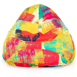 Fotoliu Puf tip Pară XXL Drop - Material Imprimeu Premium – vedere 68
