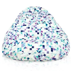 Fotoliu Puf tip Pară XXL Drop - Material Imprimeu Premium – vedere 20