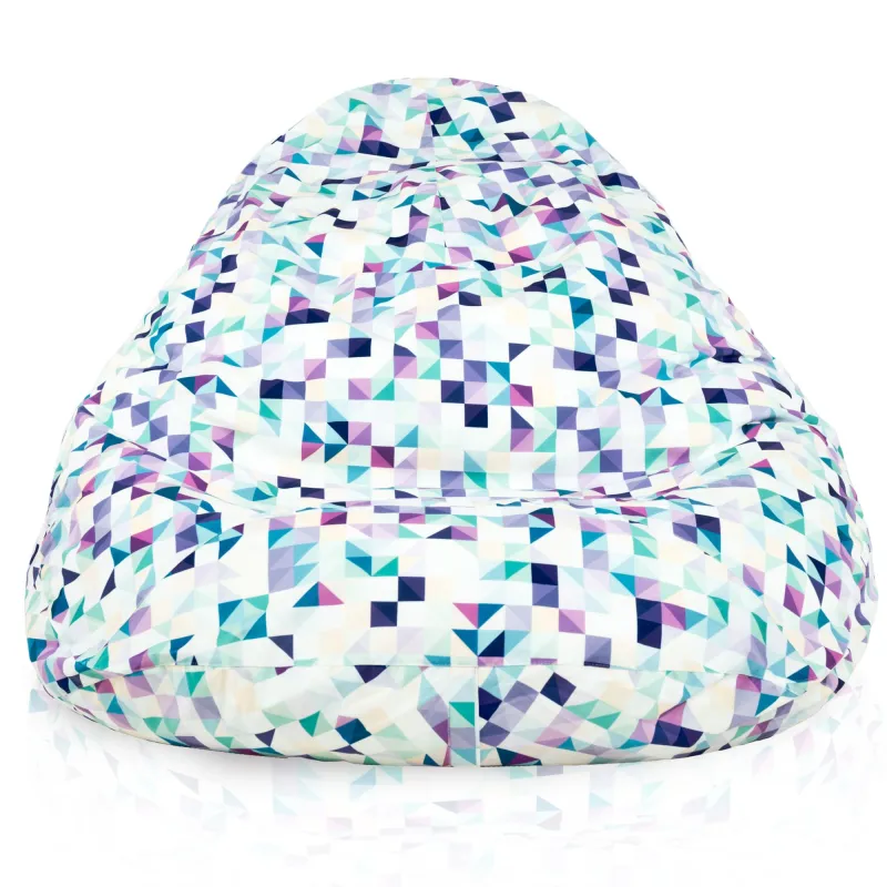 Fotoliu Puf tip Pară XXL Drop - Material Imprimeu Premium – vedere 20