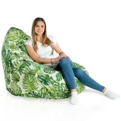 Fotoliu Puf tip Pară XXL Drop - Material Imprimeu Premium – vedere 39