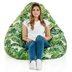 Fotoliu Puf tip Pară XXL Drop - Material Imprimeu Premium – vedere 71