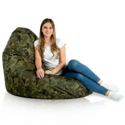 Fotoliu Puf tip Pară XXL Drop - Outdoor Pro exterior Impermeabil – vedere 91