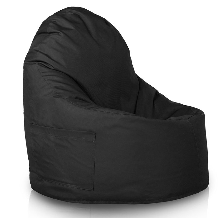 Negru fotoliu bean bag porto exterior