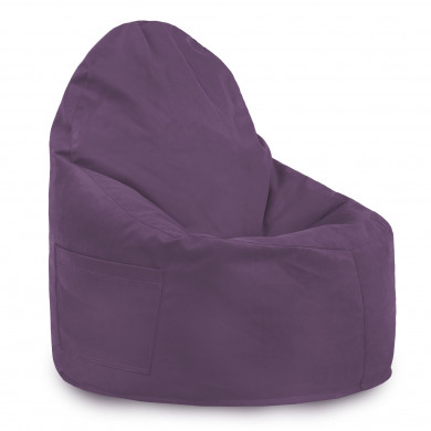 Violet fotoliu bean bag porto velvet