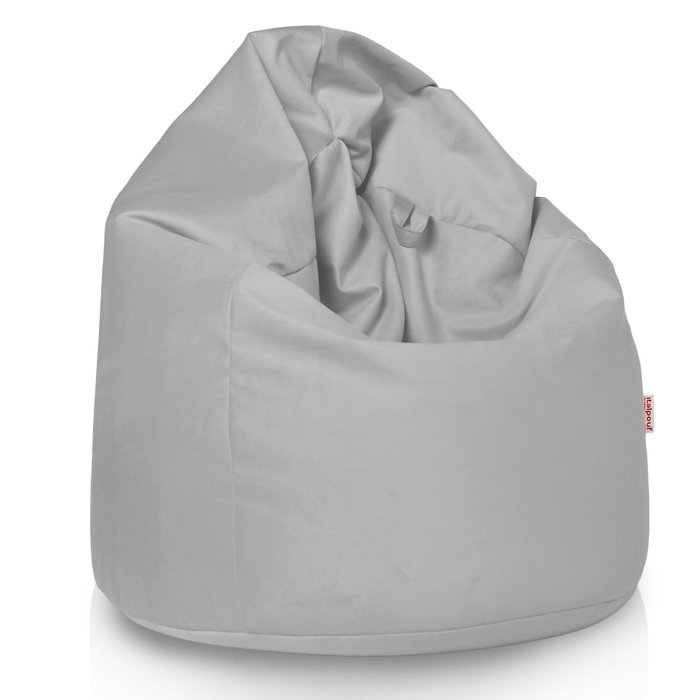 Gri deschis fotoliu puf para xl velvet