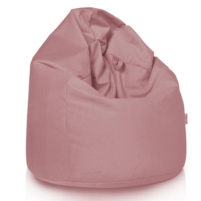 Roz pudrat fotoliu puf para xl velvet
