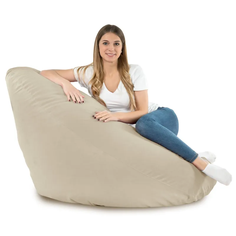 Fotoliu puf Drop XXL confortabil perfect pentru relaxare în grădină