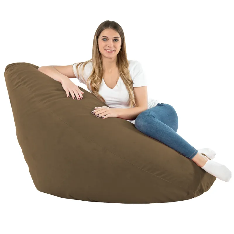 Fotoliu Puf tip Pară XXL Drop - Catifea Soft – vedere 48