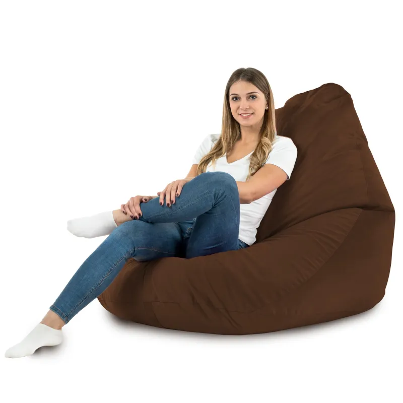 Fotoliu Puf tip Pară XXL Drop - Catifea Soft – vedere 29