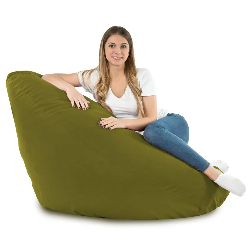 Fotoliu Puf tip Pară XXL Drop - Catifea Soft – vedere 53