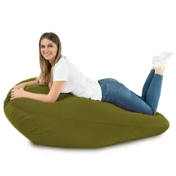 Fotoliu Puf tip Pară XXL Drop - Catifea Soft – vedere 92