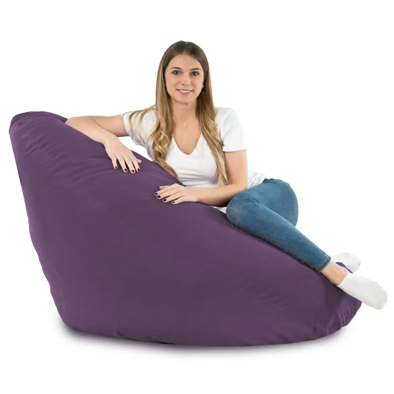 Fotoliu Puf tip Pară XXL Drop - Catifea Soft – vedere 55