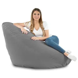 Fotoliu Puf tip Pară XXL Drop - Catifea Soft – vedere 56