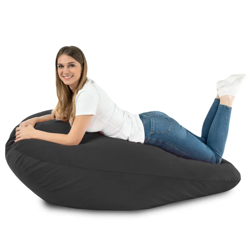 Fotoliu Puf tip Pară XXL Drop - Catifea Soft – vedere 96