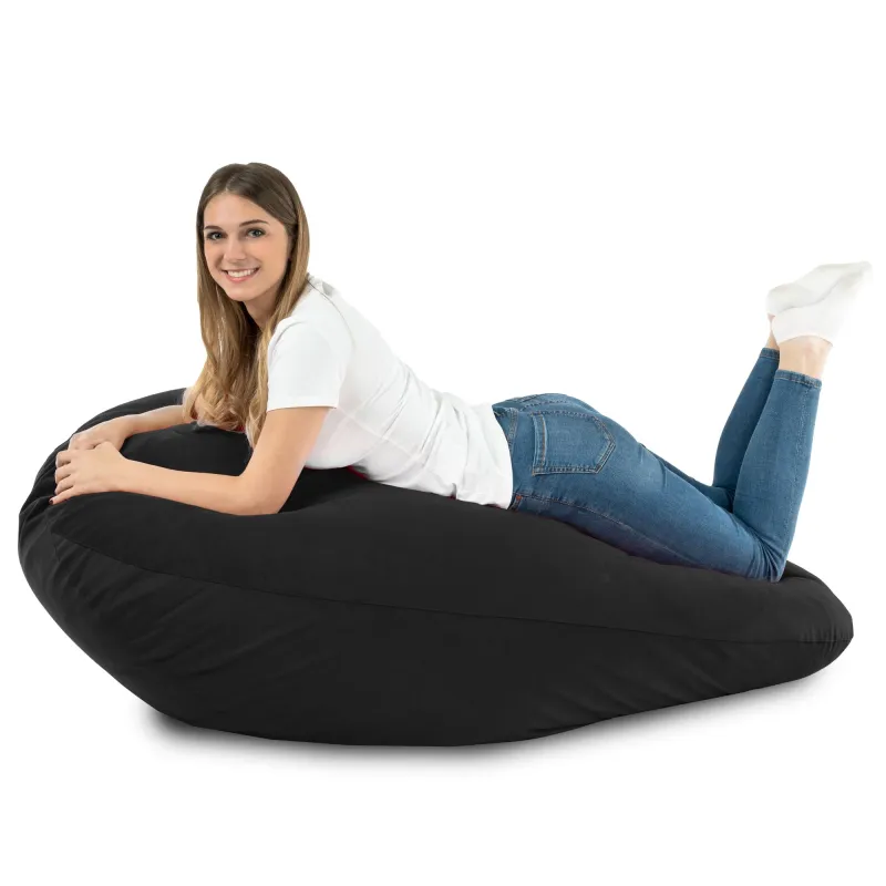 Fotoliu Puf tip Pară XXL Drop - Catifea Soft – vedere 97