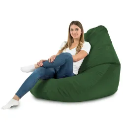 Fotoliu Puf tip Pară XXL Drop - Catifea Soft – vedere 39