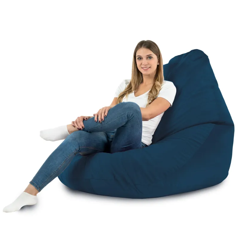 Fotoliu Puf tip Pară XXL Drop - Catifea Soft – vedere 40