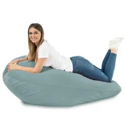 Fotoliu Puf tip Pară XXL Drop - Catifea Soft – vedere 83