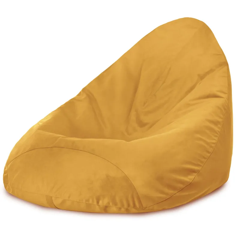 Fotoliu Puf tip Pară XXL Drop - Catifea Soft – vedere 4
