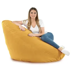 Fotoliu Puf tip Pară XXL Drop - Catifea Soft – vedere 44