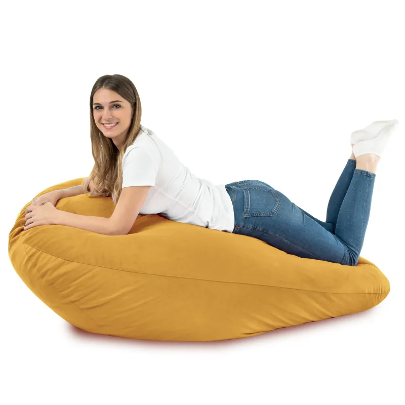 Fotoliu Puf tip Pară XXL Drop - Catifea Soft – vedere 84