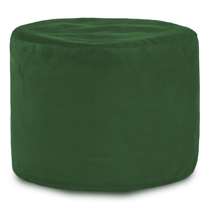 Verde inchis taburet cu role cilindro velvet