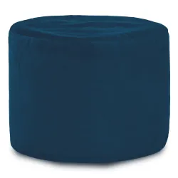 Puf Rotund Cilindru - Catifea Soft