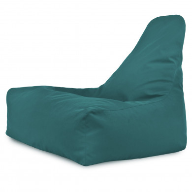 Albastru fotoliu bean bag bali velvet