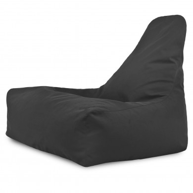 Gri fotoliu bean bag bali velvet