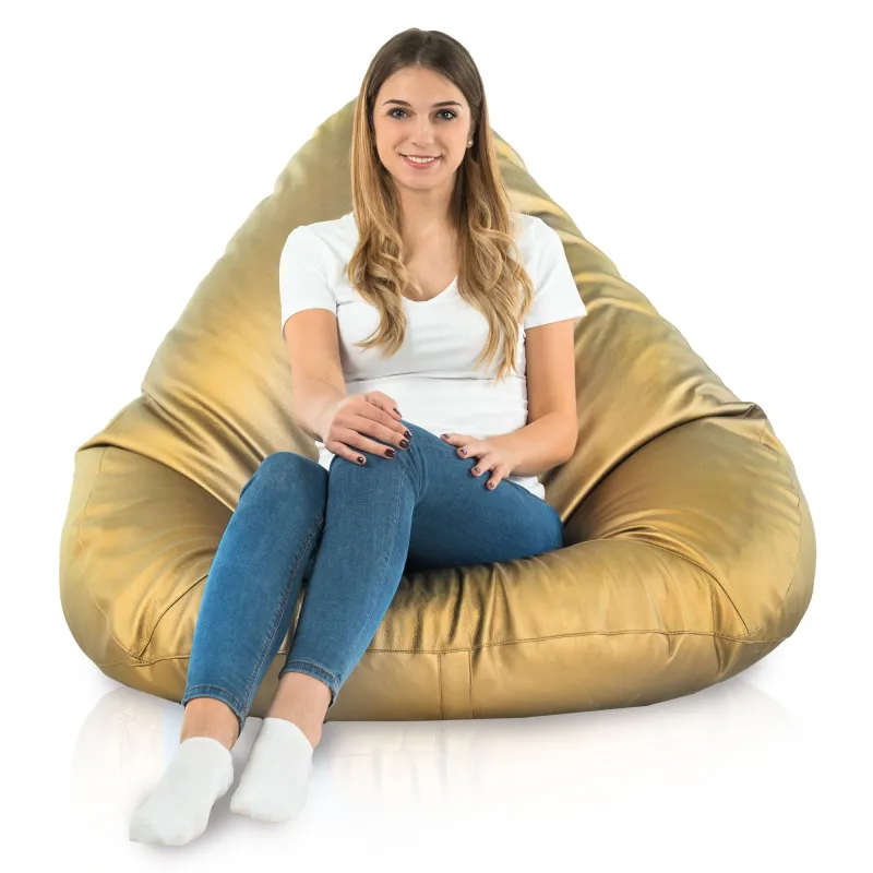 Fotoliu puf Drop XXL, perfect pentru exterior, design durabil și elegant