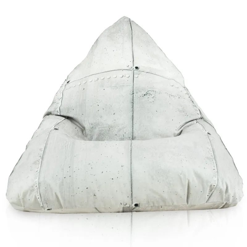 Fotoliu Puf relaxare de podea XL Bermuda - Material Imprimeu Premium – vedere 26