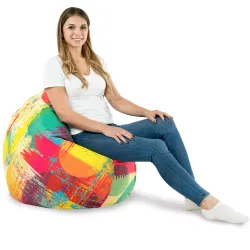Puf Pernă Rotund de Podea - Outdoor Pro exterior Impermeabil – vedere 4