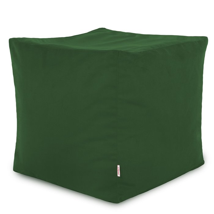 Verde inchis taburet pătrat cubo velvet